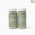 Clean Monday Meals Ranch Seasoning Mix | Gluten Free Dairy Free No Artificial Additives | All-Purpose Ranch Powder for Dips Dressings Veggies &amp Meal Prep | 2-Pack 11 oz