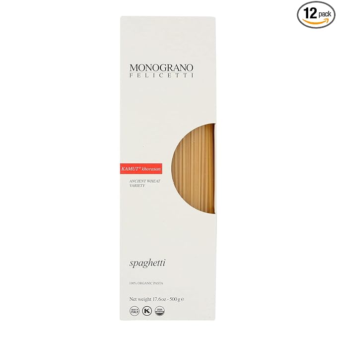 Monograno - Kamut Organic Spaghetti - Case of 12-17.64 Oz