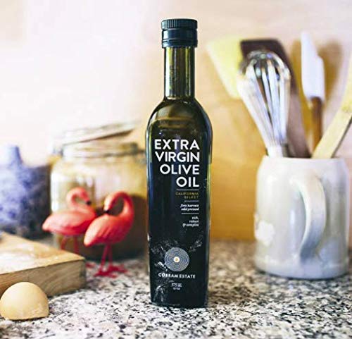 Cobram Estate Australia Select Extra Virgin Olive Oil - First Cold Pressed Non-GMO Keto Friendly High in Antioxidants Fruity &amp Balanced - Cold Pressed Olive Oil Bottle EVOO - 375 ml (Pack of 6