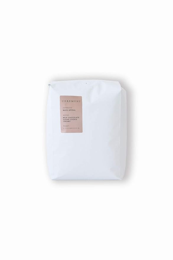 Ceremony Coffee Roasters - Mass Appeal House Espresso Blend - Specialty Coffee - 2lb Bag (Whole Bean)