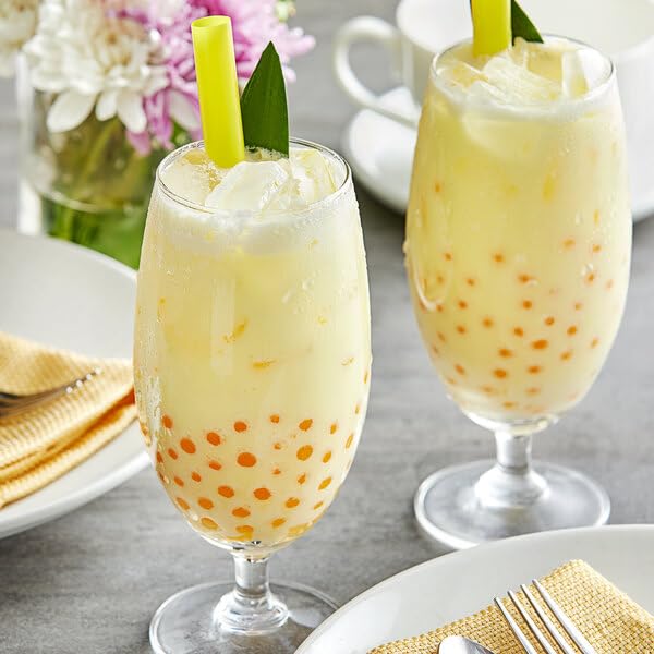 Fanale Premium Pineapple Bubble Tea Flavoring Powder | Perfect for Baking Smoothies Desserts and Drinks | Instant Flavoring Powder for Boba Milk Tea - 2.2 Pounds (Pack of 20