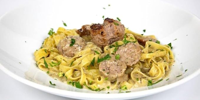 Fettuccine with Truffle (Pack of 4) - Italian Truffle Pasta From the Region of Di Campofilone- Imported Italian Gourmet Egg Pasta- 8.8 ounces / 250 grams
