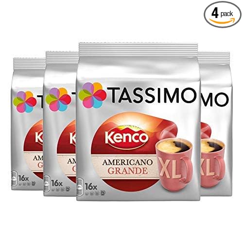 Tassimo Kenco Americano Grande (Pack Of 4) 16 T-Discs
