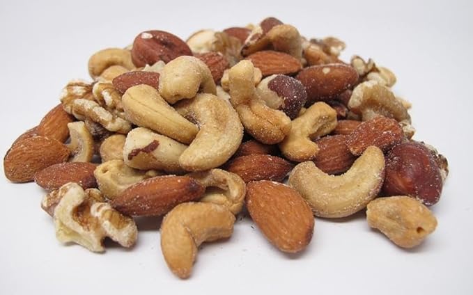 Mixed Nuts - Cashews Almond Hazelnut Pecan Macadamia Walnut Pistachio Peanut Coconut | Health Snack High Protein Nutrients Vitamins Minerals Rich | Everyday Gift Travel Office Baking Kids &amp Adults