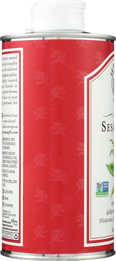 La Tourangelle Toasted Sesame Oil 6x each 500ML