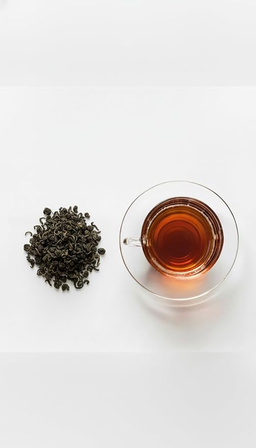 Organic Oolong Tea USDA Certified Single Serve Loose Leaf Low Caffeine Natural Energy (32-Pack)