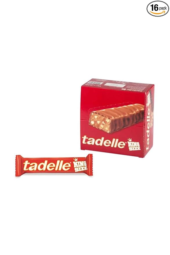Tadelle Cikolata Turkish Chocolate (Findik Dolgulu Sutlu Cikolata 52gx16 pieces)
