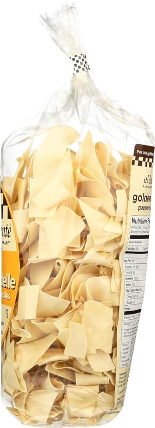 Al Dente Golden Egg Papparedelle Pasta 18x 12Oz