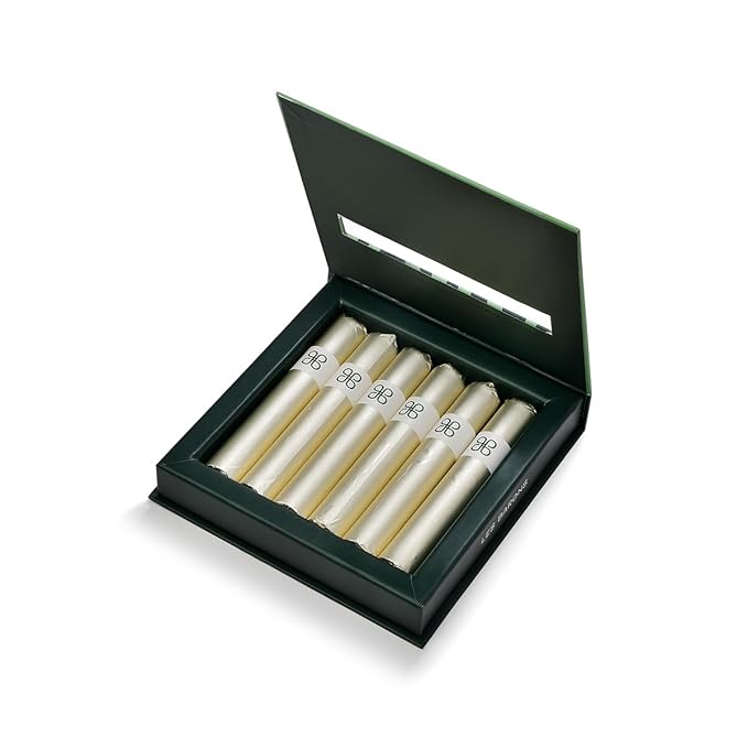 Les Barons Milk Chocolate Cigars Gift Box 6 Pieces 140g | Elegant &amp Indulgent Chocolate Cigars for Special Occasions | Luxurious Gift