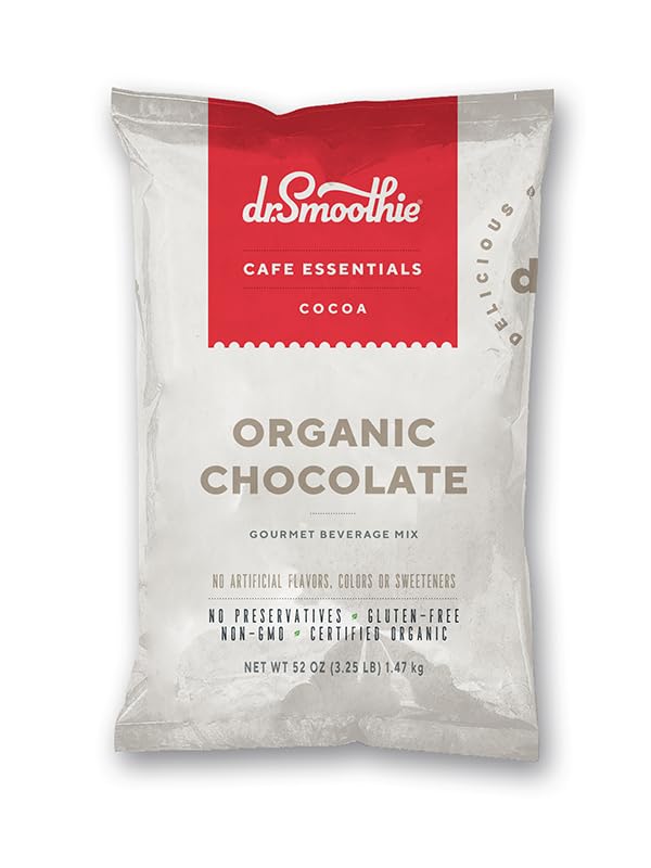 Dr. Smoothie Cafe Essentials Organic Chocolate 3.25 lb Bag