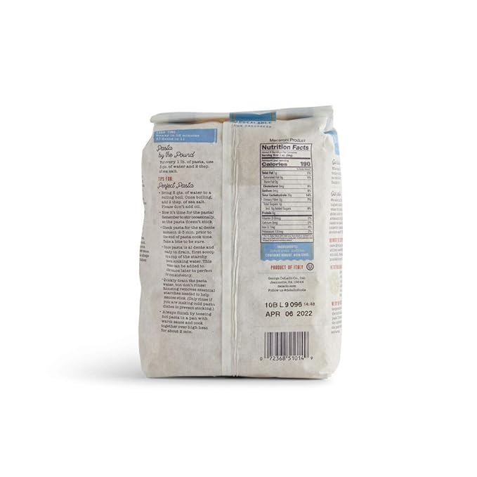 De Lallo Tortiglioni #20 16-ounce Bags (Case of 16)