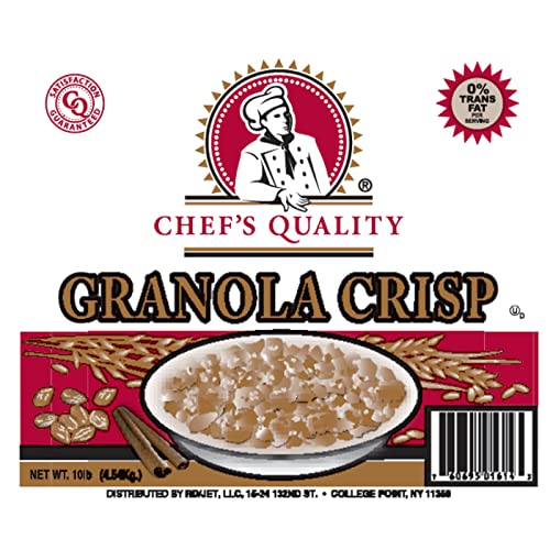 Chef's Quality Crunchy Granola 10 lbs Bag