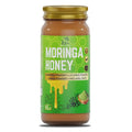 Herb To Body Moringa Honey – 16oz Multifloral Honey with Moringa for Tea Drizzling Baking and Everyday Kitchen Use