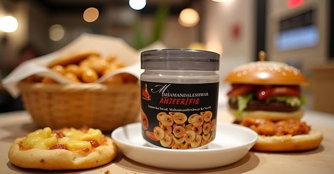 Premium Dried Figs (Anjeer) 250g – Handpicked Soft &amp Juicy | Mahamandaleshwar Pure Dried Fruit | Traditional Indian Taste