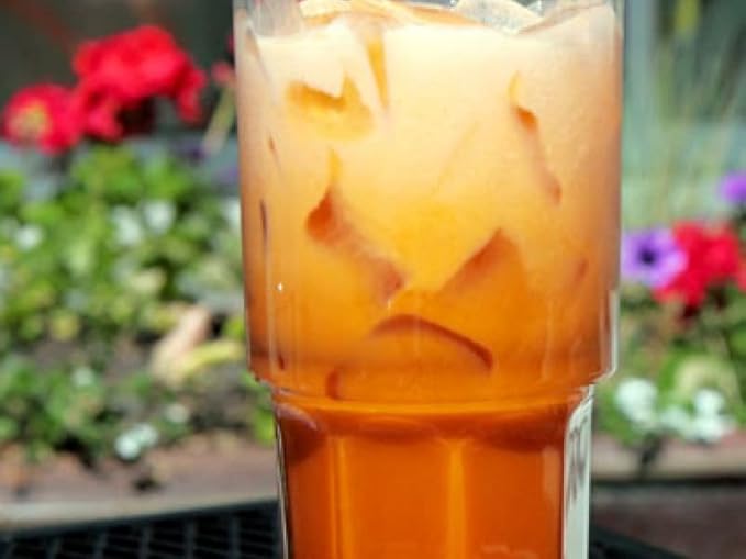 (4 Packs) Ultimate Thai Tea Kit - Traditional Thai Tea Mix with Measuring Spoon - Brew Authentic Iced or Hot Thai Tea at Home - 16 oz