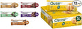 Quest Chocolate Lovers Variety Pack High Protein Bars 12 Count and Lemon Cake Protein Bars 12 Count