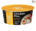 Snapdragon 8-Pack of Chicken Pho Noodle Soup Bowl 2.1 oz + 1 set of Bamboo Family Chopsticks Box by Lavinia Essentials Brand