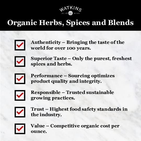 Watkins Organic All Purpose Seasoning Salt Free 2.7 Ounce 3-Pack