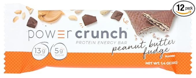 Power Crunch Bars Peanut Butter Creme 12 Bars From BioNutritional