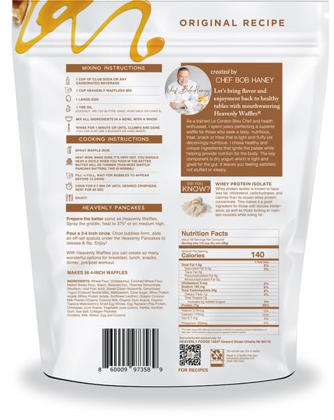 4 lb Original Recipe Heavenly Waffles® Mix