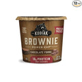 Kodiak Cakes Chocolate Fudge Brownie in a Cup 2.36 Ounce (Pack of 12) (Packaging May Vary)