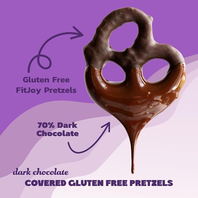 JOJO's Chocolate Best Sellers Bundle Dark Chocolate Variety Pack with Pistachio Almond Cranberry Peanut Butter Coconut Almond Bites Chocolate Covered Pretzels Plant-Based Protein