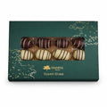 OMNIYA Delicacy – Chocolate Exquisite Dates Box (1 Count 16-Piece Medjool Dates) – Stuffed &amp Coated with Milk Chocolate Pistachio Caramel &amp Lotus – Premium Middle Eastern Gift