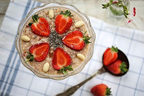 The Great British Porridge Co Gluten Free &amp Vegan Friendly Nutritious Instant Porridge (Strawberry &amp Peanut Butter 3-Pack)
