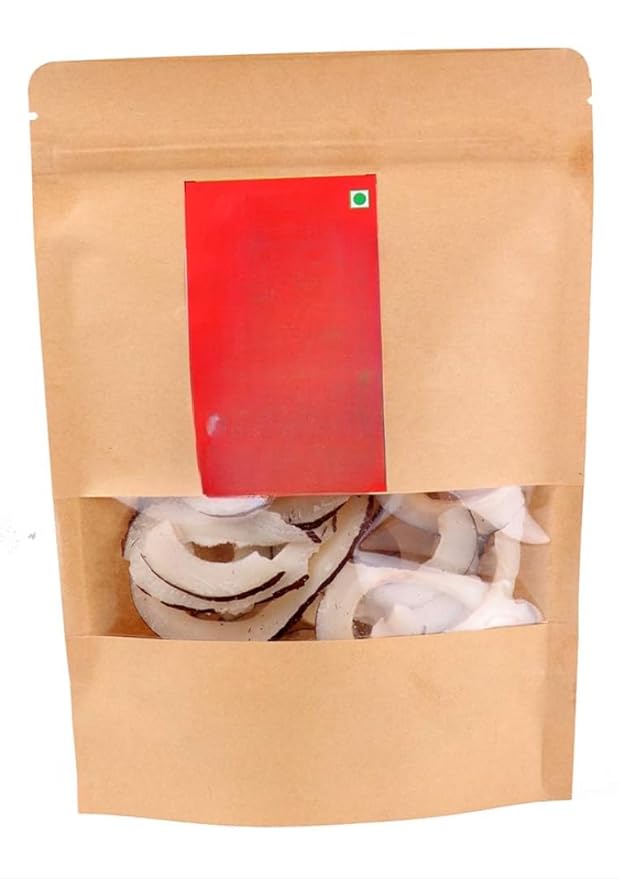 Generic Fresh Dry Coconut Nariyal Slice Copra Slices 200g