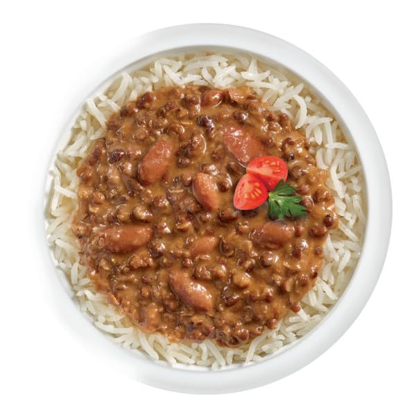 Tasty Bite Indian Style Chili &amp Rice Bowl 8.8 Ounce Pack of 6 Ready to Eat Organic Basmati Microwaveable Vegetarian