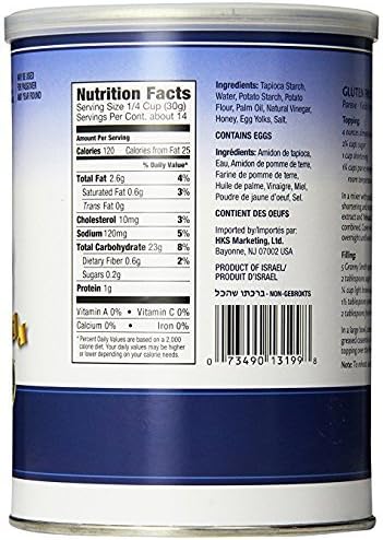 Yehuda Gluten-Free Cake Meal 15 Oz [2 Pack]