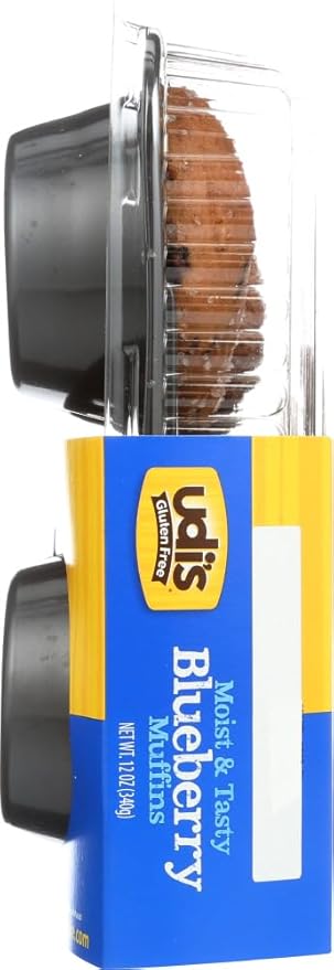 Udis Blueberry Muffin 12 Ounce -- 6 per case.