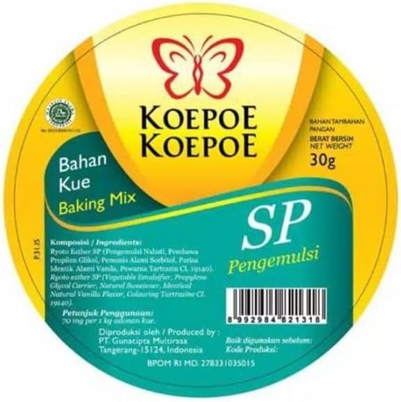 Koepoe Koepoe Bahan Kue Baiking Mix series SP 30g (Pack of 5)