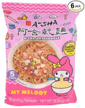 A-Sha Noodles Friend Scallion 16.75 oz (Pack of 6)