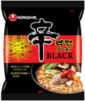Nongshin Spicy Ramen Black 4.6 oz (130 g) x 20 Packs