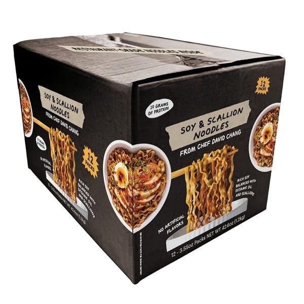 Soy &amp Scallion Noodles These Our noodles come with a rich sauce made from soy sauce and sesame oil. It creates the perfect balance of salty sweet and savory flavors. The included scallion packe