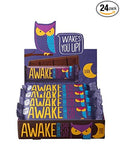 Awake Caffeinated Chocolate Energy Bar Dark Chocolate Energy Bar 1 Bar Equals 1 Cup of Coffee 24 Bars (32.2 oz)