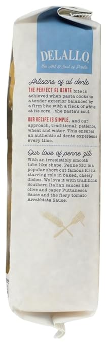Delallo Number 32 Penne Ziti Pasta 16 Ounce -- 16 per case.