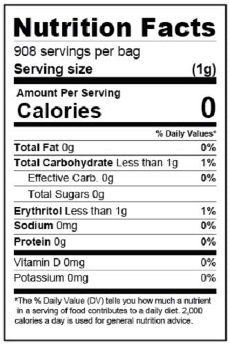 Sweet Nature | Stevia Erythritol Sweetener Powder - Keto Sugar Substitute for Diabetics - Vegan Low Carb Healthy 100% Natural and Kosher (32 Oz)