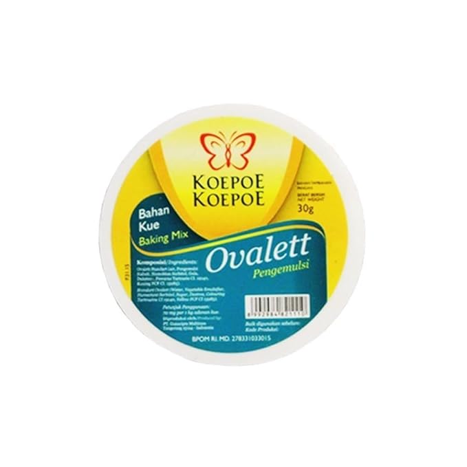 Koepoe Koepoe Bahan Kue Baiking Mix series Ovalett 30g (Pack of 5)