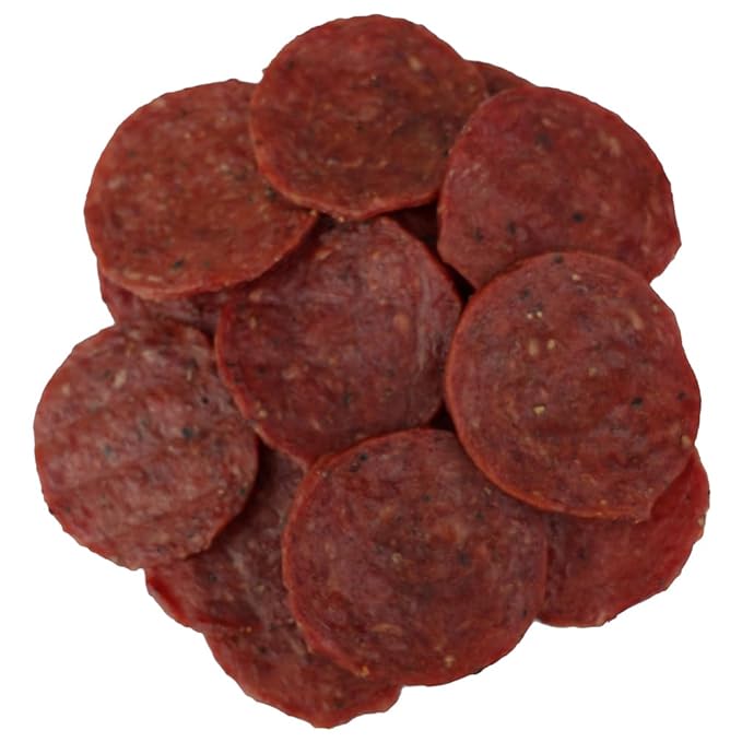 Buffalo Bills Teriyaki Beef Jerky Wheels (Circles) - Three 3.5oz Packs