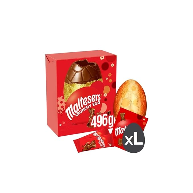 Maltesers Giant Egg Chocolate 496g (Pack of 1)