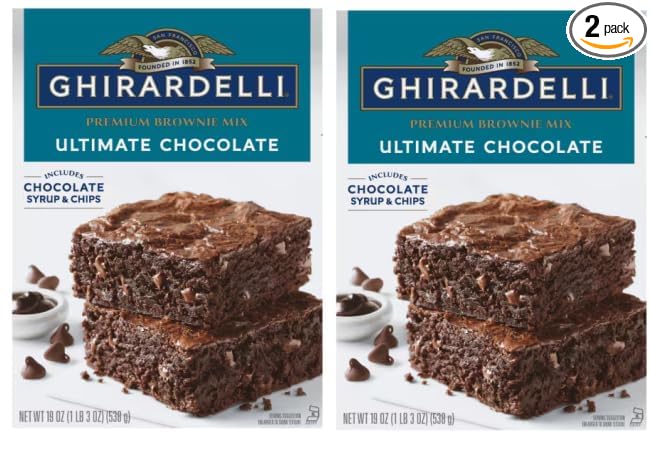 Pack Of 2 Ultimate Chocolate Premium Brownie Mix 19 oz