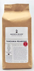5-Pound Tanzania Peaberry Unroasted Green Arabica Coffee Beans Fresh Current Crop Specialty Grade Roast the Beans Yourself at Home on Your Roasting Equipment Prior to Using for Brewing Coffee