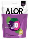ALOR 100% Natural Dried Mangosteen – Exotic Fruit Snack – Unsweetened No Sugar Added Crunchy &amp Crispy Gluten-Free Vegan Healthy Freeze-Dried Tropical Fruit (15Grams x8 Packs - Mangosteen)