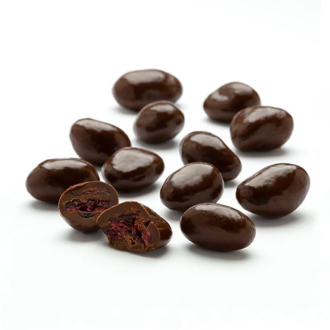 Dark Chocolate Cranberries - 2 Pound (32 Ounces) - Gourmet Candy by CandyKorner
