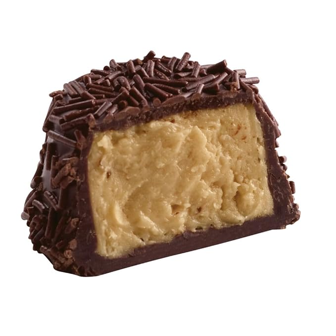 See's Candies 1lb Dark Bordeaux Lavender Wrap