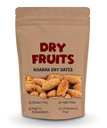 Generic Yellow Dry Dates/Peela Sukha Khajoor/kharak100% Natural | Rich in Calcium Iron and Potassium | Instant Energy -100 GRAM