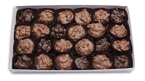 Mrs. Cavanaugh’s 5 lb Pecan Clusters Mixed (Milk 65% &amp Dark 35%) Chocolate