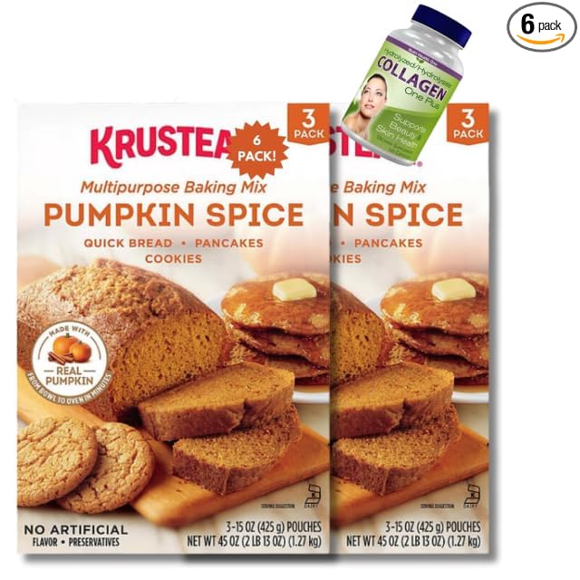 Pumpkin Spice Multipurpose Baking Mix Bundle – 6 Pack (15 oz. Each)
